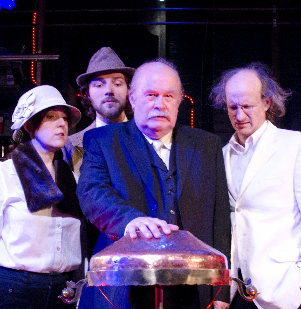 Review: THE CHASTE GENIUS AND HIS DEATHRAY GUN,  an interesting history lesson unfolds at convergence continuum Image