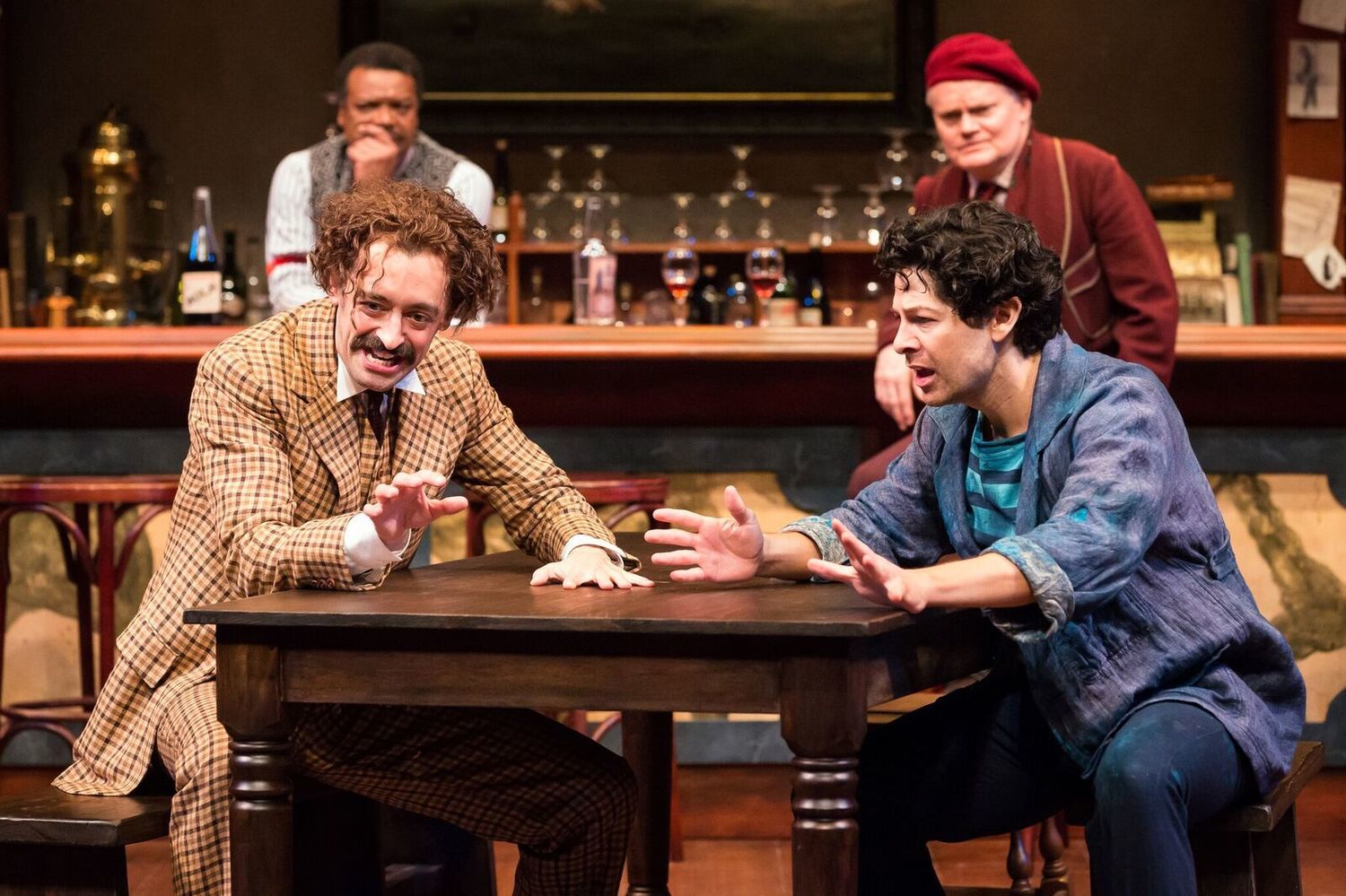 Review: The Alley's PICASSO AT THE LAPIN AGILE is an intellectual 'Laff Riot'. Image