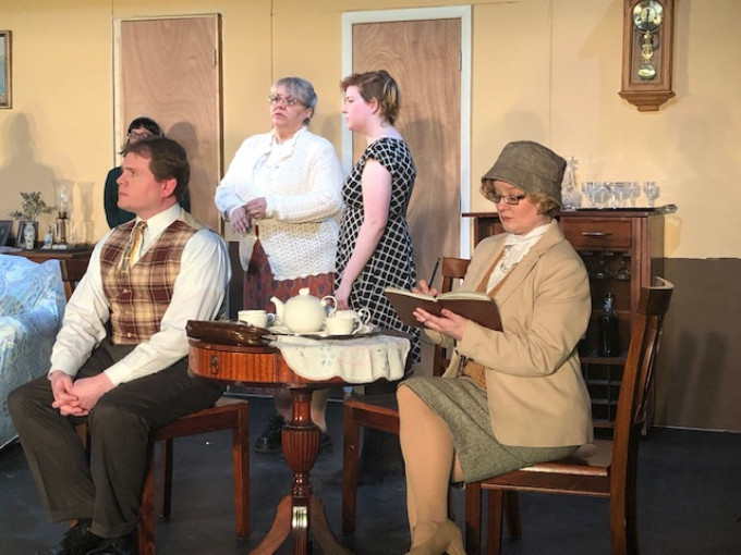 Review: A MURDER IS ANNOUNCED at Artistic Synergy Of Baltimore is a Treat for Mystery Fans 