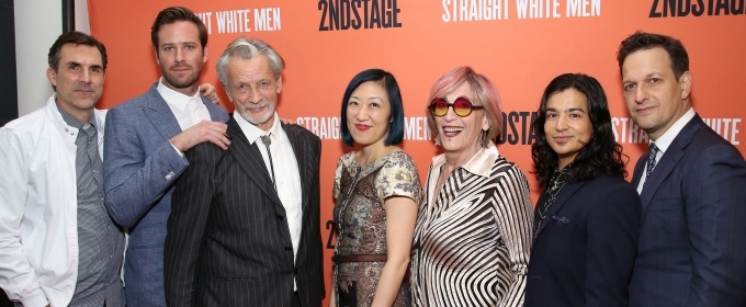 TV: STRAIGHT WHITE MEN on the Great White Way! Inside Opening Night with Armie… Video