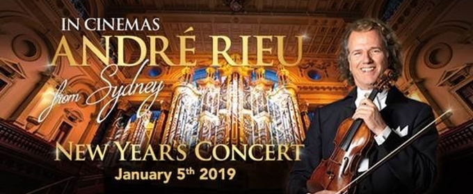 Andre Rieu's New Year's Concert Will Be Screened at Rialto