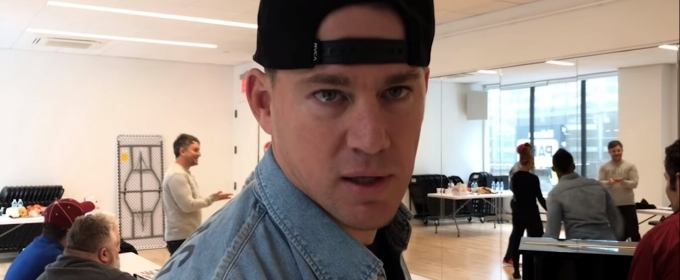 Video: Channing Tatum Stops By Rehearsals For MAGIC MIKE THE MUSICAL Video