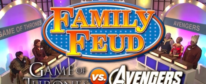 VIDEO: The Avengers Go Up Against GAME OF THRONES Stars in SNL FAMILY FEUD Parody Video