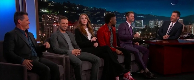 VIDEO: INFINITY WAR Cast Surprises Fans, Draws Their Characters, and More on JIMMY… Video