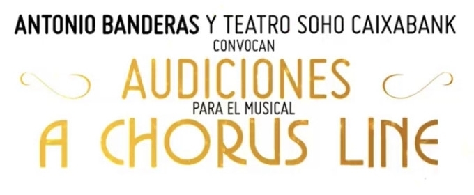 Antonio Banderas Will Co-Direct A CHORUS LINE in Spain; Auditions Announced! Video