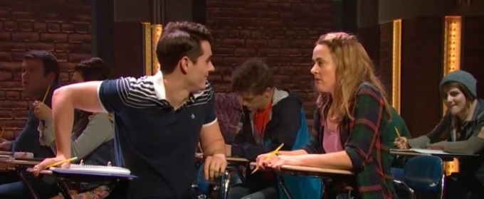 VIDEO: The Cast of MEAN GIRLS Performs 'Stupid with Love' on LATE NIGHT WITH SETH… Video