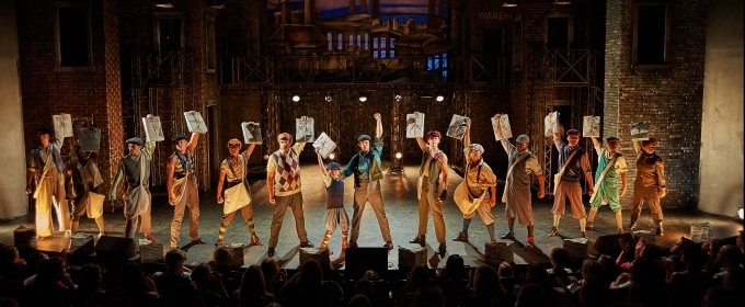 Photo Flash: First Look at Aurora Theatre's Production of NEWSIES! Photos