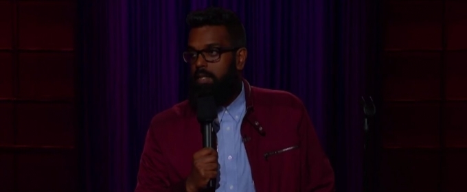 VIDEO: Romesh Ranganathan Performs Stand Up on The Late Late Show