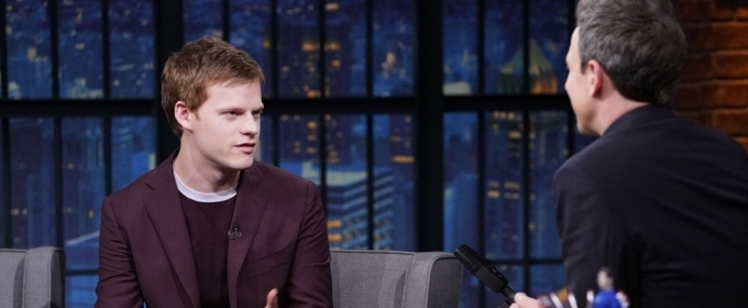VIDEO: Lucas Hedges Talks to Seth Meyers About His Broadway Debut in THE WAVERLY… Video