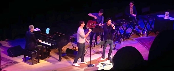 VIDEO: Darren Criss, Barrett Wilbert Weed, Sing DEAR EVAN HANSEN Anthems at NYC Book… Video