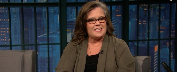 VIDEO: Rosie O'Donnell Talks Nerves, Learning Lines Off-Broadway on LATE NIGHT Video