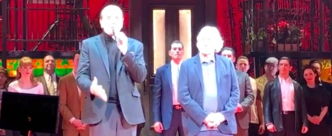 VIDEO: Chazz Palminteri and Robert De Niro Visit A BRONX TALE in Boston Video