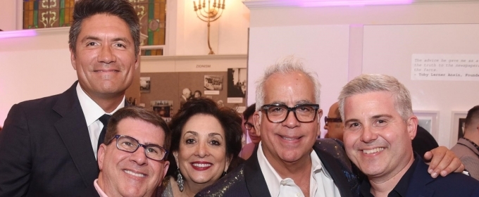 Photo Flash: Museum Exhibit Honoring Publicist Charlie Cinnamon Opens at the Jew Photos
