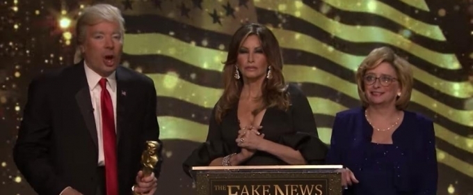VIDEO: Late Night Hosts Ridicule Trump's 'Fake News Awards'! Video