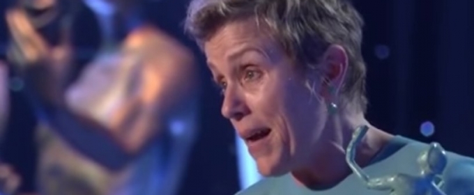 VIDEO: SAG Award Winner Frances McDormand Praises Writer Martin McDonagh Video