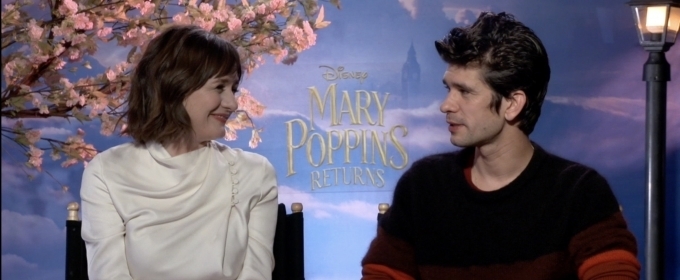 TV Exclusive: Talkin' Poppins- Emily Mortimer & Ben Whishaw Explain Why MARY POPPINS… Video