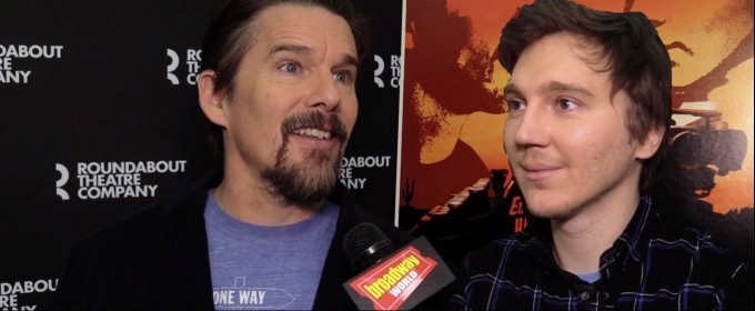 TV: Ethan Hawke & Paul Dano Gear Up for Broadway Return in TRUE WEST! Video