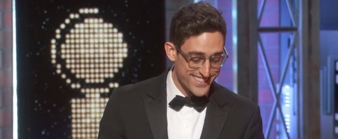 VIDEO: Watch Justin Peck's Accept the Best Choreography Tony Award for CAROUSEL Video