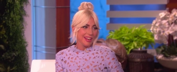 VIDEO: Lady Gaga Talks A STAR IS BORN, Celebrity Crushes, and More on Ellen Video