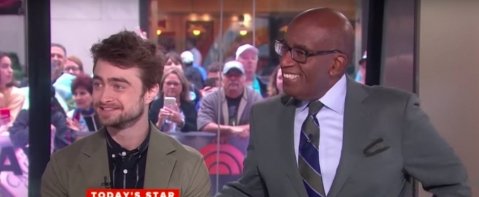 VIDEO: Daniel Radcliffe Gives Al Roker Tips Ahead of His Run in WAITRESS Video