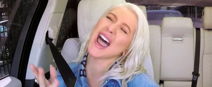 VIDEO: Christina Aguilera Sings New Single 'Fall in Line' on Carpool Karaoke Video
