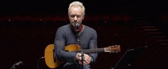 VIDEO: Sting Performs Songs From THE LAST SHIP In Toronto Video