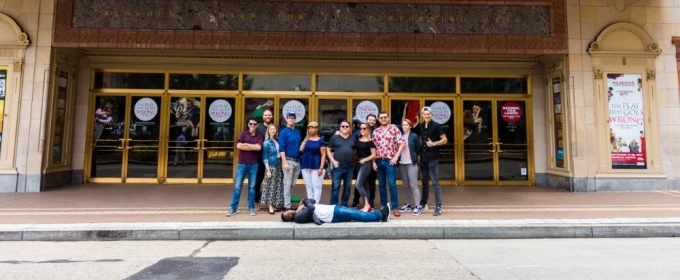 Photo Flash: THE PLAY THAT GOES WRONG Tour Cast Explores Pittsburgh Photos
