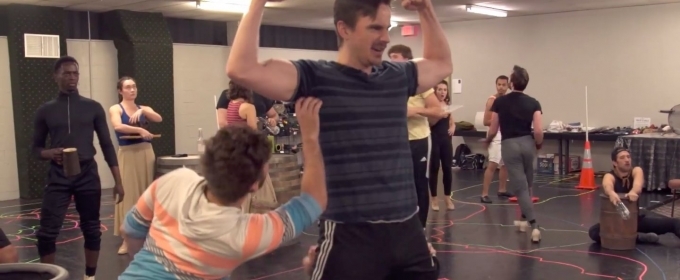 VIDEO: Get a Behind the Scenes Look at the Choreography of Drury Lane's BEAUTY AND… Video