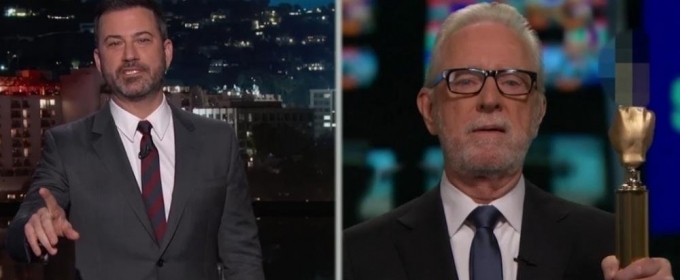 VIDEO: 'Wolf Blitzer' Accepts Donald Trump's Fake News Award on JIMMY KIMMEL Video