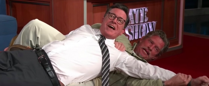 VIDEO: Thomas Haden Church Teaches Stephen Colbert A UFC Move Video