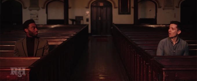 VIDEO: Jelani Alladin & Matt Doyle Go Pop with R&H's 'We Kiss In A Shadow' Video