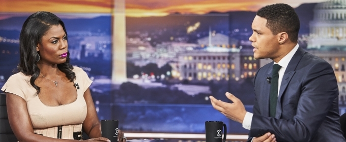 VIDEO: Watch Trevor Noah and Omarosa Discuss Her New Book on THE DAILY SHOW Video