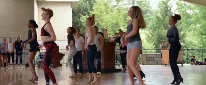 VIDEO: The Muny Preps for Heavy Weather! See Rehearsals for SINGIN' IN THE RAIN Video