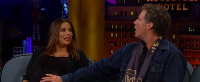 VIDEO: Will Ferrell and Eva Longoria Talk LAFC, Parenting Tips, and More on THE LATE… Video