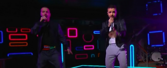 VIDEO: Liam Payne And J Balvin Perform 'Familiar' on THE LATE SHOW