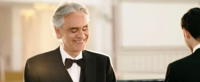 VIDEO: Watch the Music Video for Andrea Bocelli's 'Fall on Me' from THE NUTCRACKER… Video