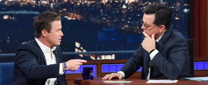 VIDEO: Billy Bush Tells Colbert He Believes Women Accusing Trump of Sexual Assault Video