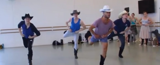 VIDEO: Houston Ballet Preps for OKLAHOMA! at Theatre Under The Stars Video