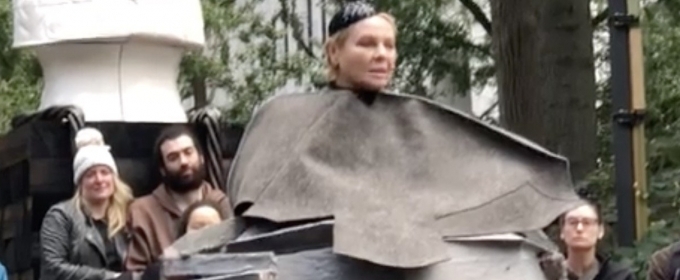 VIDEO: Dianne Wiest Totally Rocks Beckett in Madison Square Park! Video