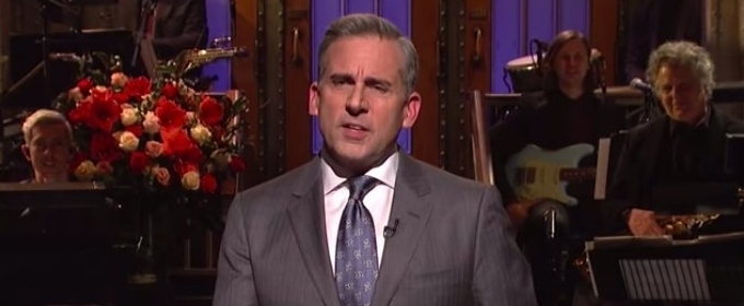 VIDEO: Steve Carell Holds Impromptu Reunion For THE OFFICE on SNL Video