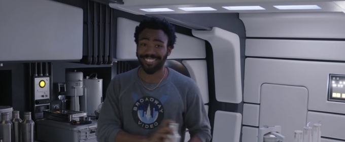 VIDEO: Donald Glover Gives Tour of Millennium Falcon in New SOLO: A STAR WARS STORY… Video