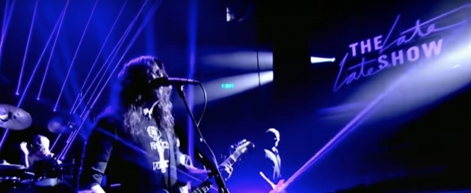 VIDEO: The Foo Fighters Perform BEST OF YOU On THE LATE LATE SHOW WITH JAMES CORDEN Video