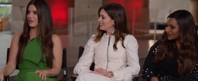 VIDEO: The Cast of OCEANS 8 Reveal Behind the Scenes Secrets on TODAY Video
