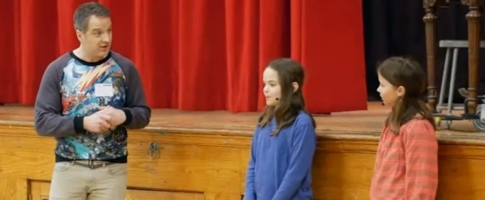 VIDEO: HAMILTON's Euan Morton Spends the Day with Performing Arts Students Video
