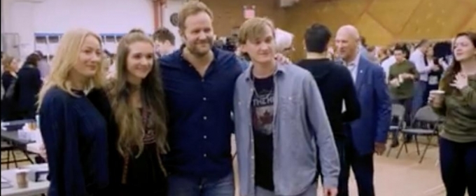 VIDEO: Watch the Toronto Cast of DEAR EVAN HANSEN's First Day of Rehearsal and More Video