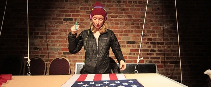 Photo Flash: The Brick Theater, Inc. presents UNTITLED AMERICAN FLAG CRAFT PROJE Photos