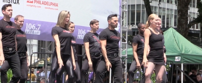 TV: CHICAGO Paints the Town at Broadway in Bryant Park Video
