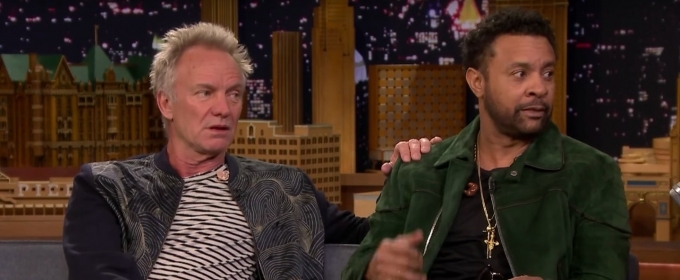 VIDEO: Sting Met Shaggy After He Wandered Onstage During 'Roxanne' Video