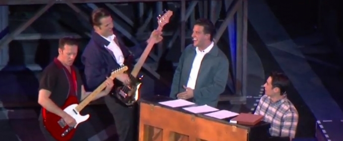 VIDEO: See the Boys of JERSEY BOYS at The Muny Perform 'Cry For Me' Video