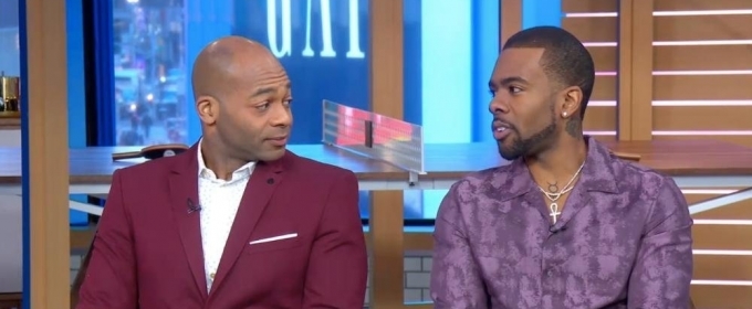 VIDEO: Brandon Victor Dixon and Mario Talk to GMA DAY About Their Love of Performing… Video